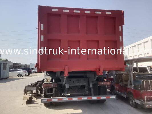 Sinotruk NX Dump Truck z silnikiem o mocy 371 KM, pojemnością 40-50 T i napędem 8×4 do transportu ciężkiego Czerwony