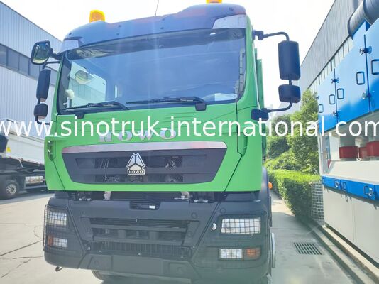 Fabryczny bezpośredni HOWO TX 371HP 6X4 Środkowa ciężarówka do podnoszenia ładunków, pojemność ładunkowa 40-60 ton, skrzynka ładunkowa 20CBM, podwójna oś tylna 16 ton, pojedyncza oś przednia 9,5 ton, opony 13R22,5