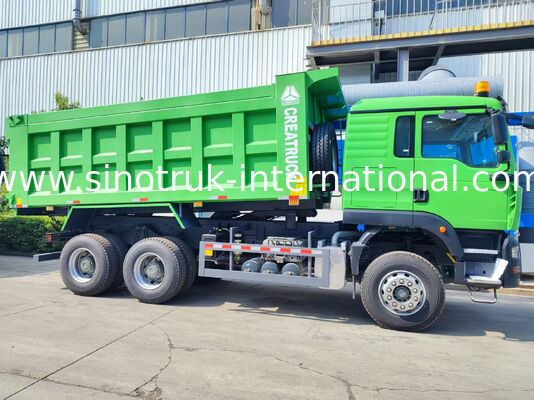 Fabryczny bezpośredni HOWO TX 371HP 6X4 Środkowa ciężarówka do podnoszenia ładunków, pojemność ładunkowa 40-60 ton, skrzynka ładunkowa 20CBM, podwójna oś tylna 16 ton, pojedyncza oś przednia 9,5 ton, opony 13R22,5