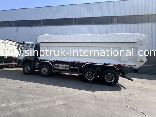 SINOTRUK HOWO NX Cab Tipper Dump Truck 380HP 6X4 Światło ostrzegawcze z tarpauliną