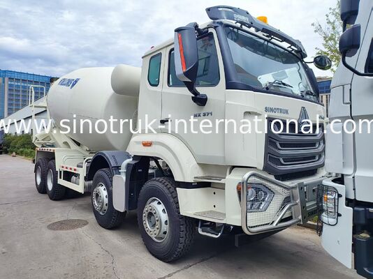 Ciężki HOWO 8x4 16m3 Mieszalnik betonowy Ciężarówka 371HP Silnik PMP Reduktor prędkości dla budownictwa