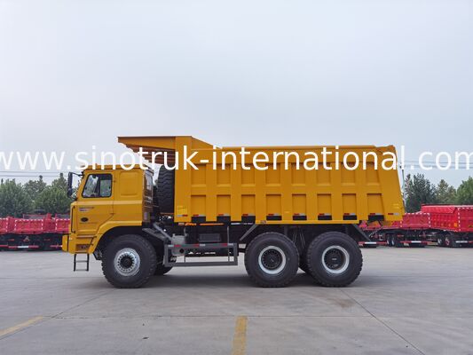6×4 Mining Tipper 90Ton 430HP LHD SINOTRUK HOWO For Mining Industry
