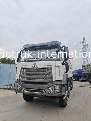 Wywracarka HOWO 8X4 380KM NX z plandeką i klapą PRAWY KIEROWNICA