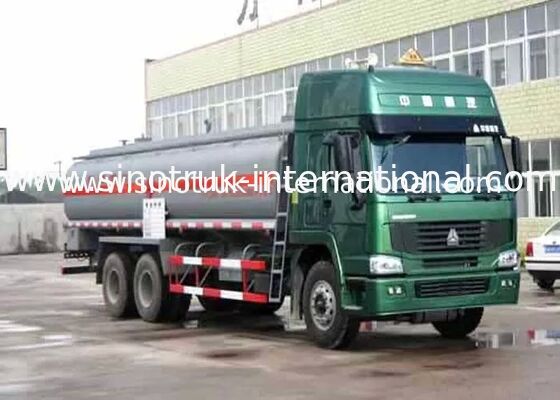 SINOTRUK HOWO 16-20CBM Cisterna paliwowa 6X4 LHD 290HP Euro2 Cisterna naftowa