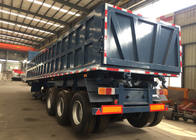 Dział budowlany Ciężarówka naczepa do transportu gleby, wysokie bezpieczeństwo piasku