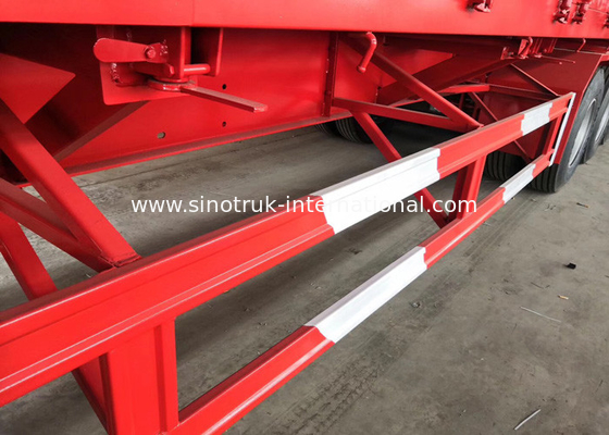 Przyczepa Semi Truck ze stali węglowej / Naczepa niskopodwoziowa 30-60 ton