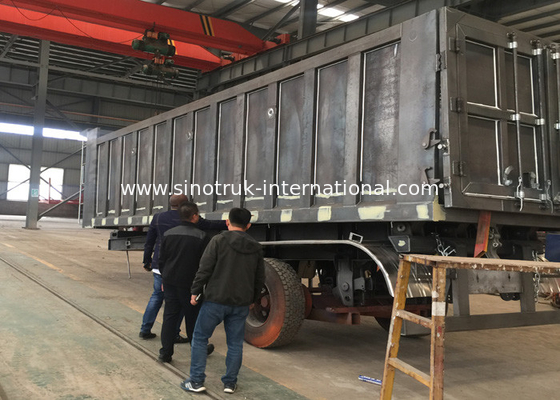 Metalowa naczepa 60T Custom, semi-low loader o dużej ładowności