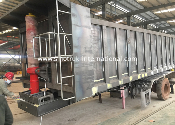 Metalowa naczepa 60T Custom, semi-low loader o dużej ładowności
