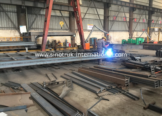 Hydrauliczna platforma z naczepą 4 osie 50-80 ton Ładowność