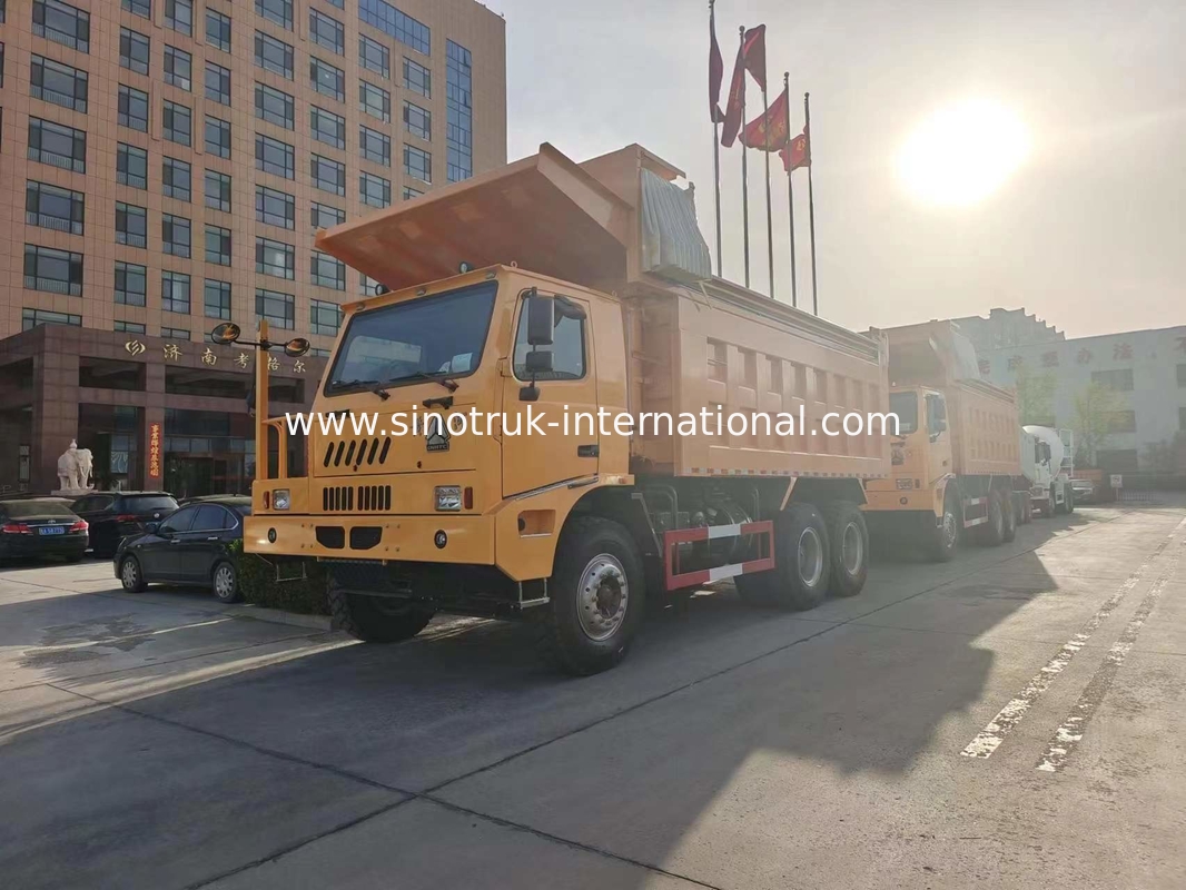 Wywrotka górnicza 6X4 LHD 371HP 70 ton SINOTRUK HOWO dla przemysłu wydobywczego
