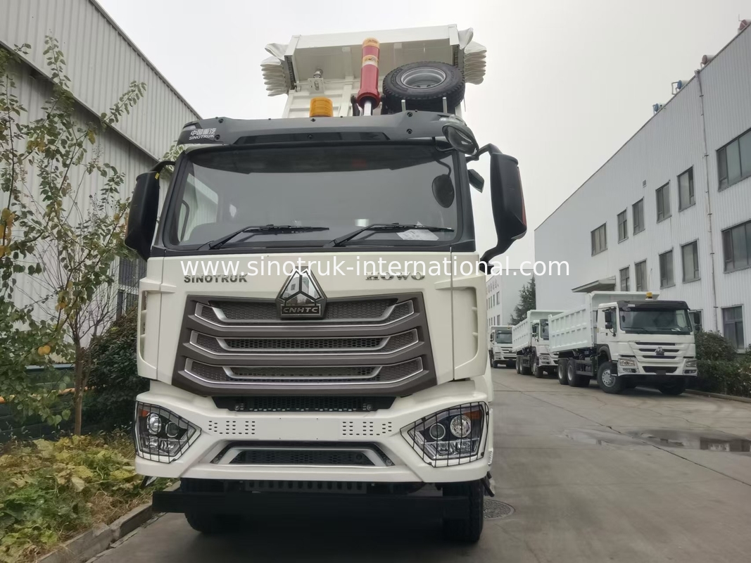 30 - 40 ton RHD 10 kół Tarpaulin Sinotruk Howo 6x4 Samochód z wywrotem do budowy