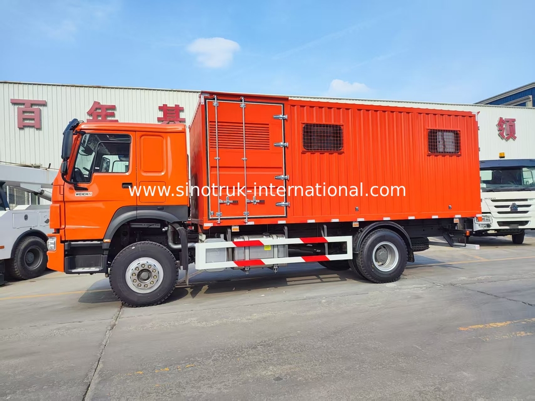 Wszechstronna siła napędowa: odkryj wyższą wytrzymałość i ekonomiczny design HOWO 4x2 Van Truck