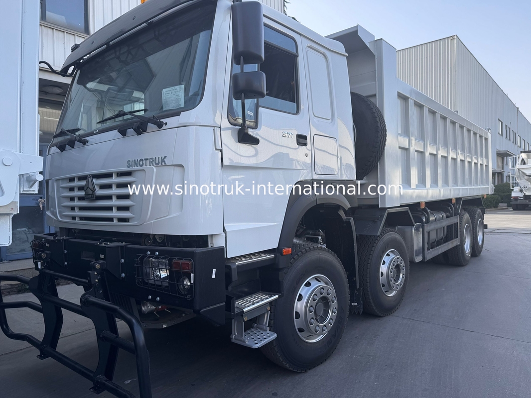 SINOTRUK HOWO 371HP Kierownicza Wykonawcza Stara Fronta Wojskowa Bumper Do Obszarów Górniczych