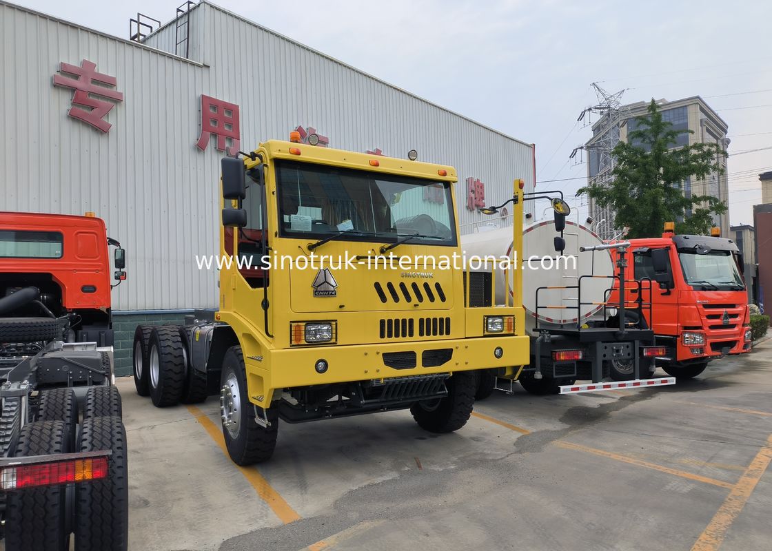 Wszechstronny ciężki przewoźnik z wymiarami skrzynki ładunkowej 5800*3200*1800 mm i kabiny ciężarówki HW7D