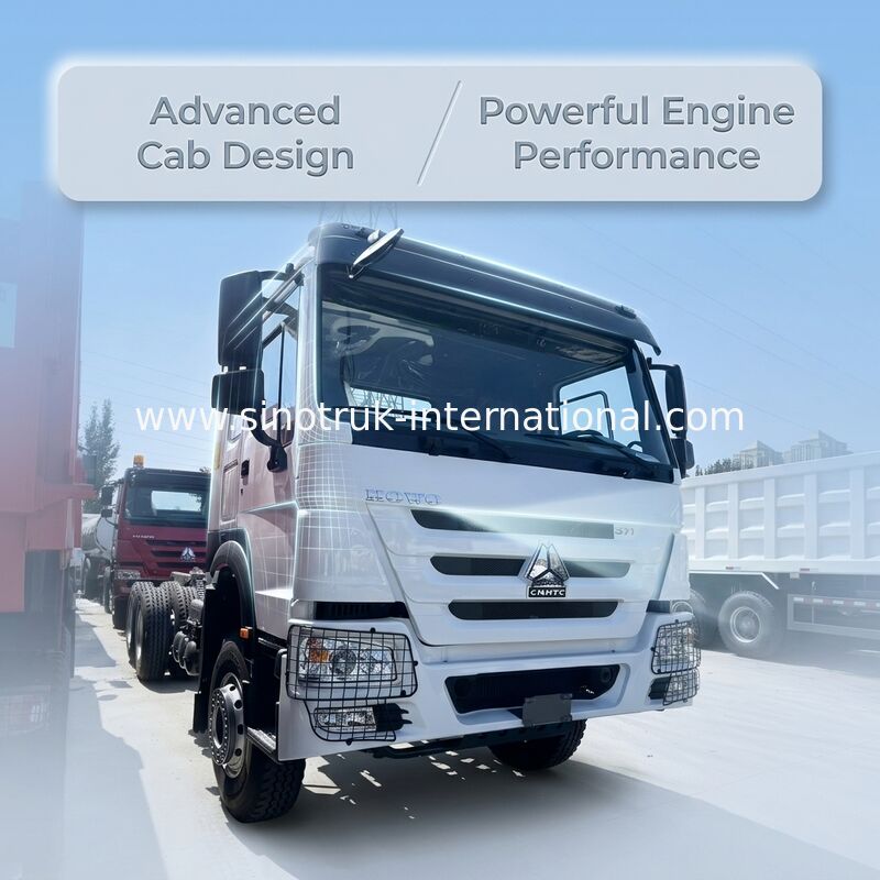 Sinotruk HOWO 6X4 Ciężarówka 400hp 12 Koła TX Cab