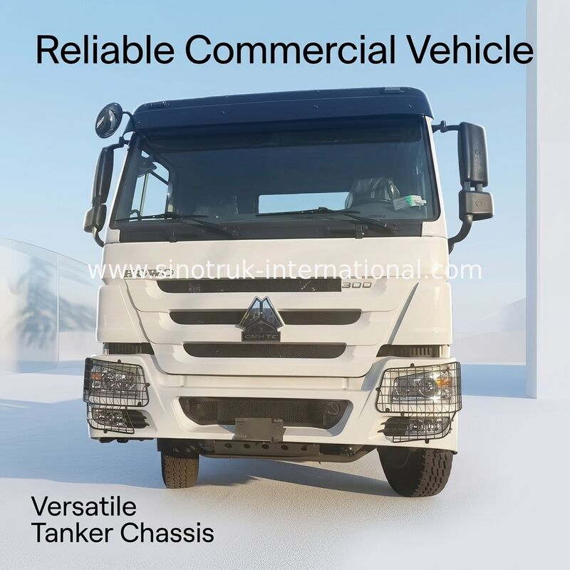 SINOTRUK HOWO Podwozie ciężarówki towarowej 16-20 ton 4X2 LHD 300KM