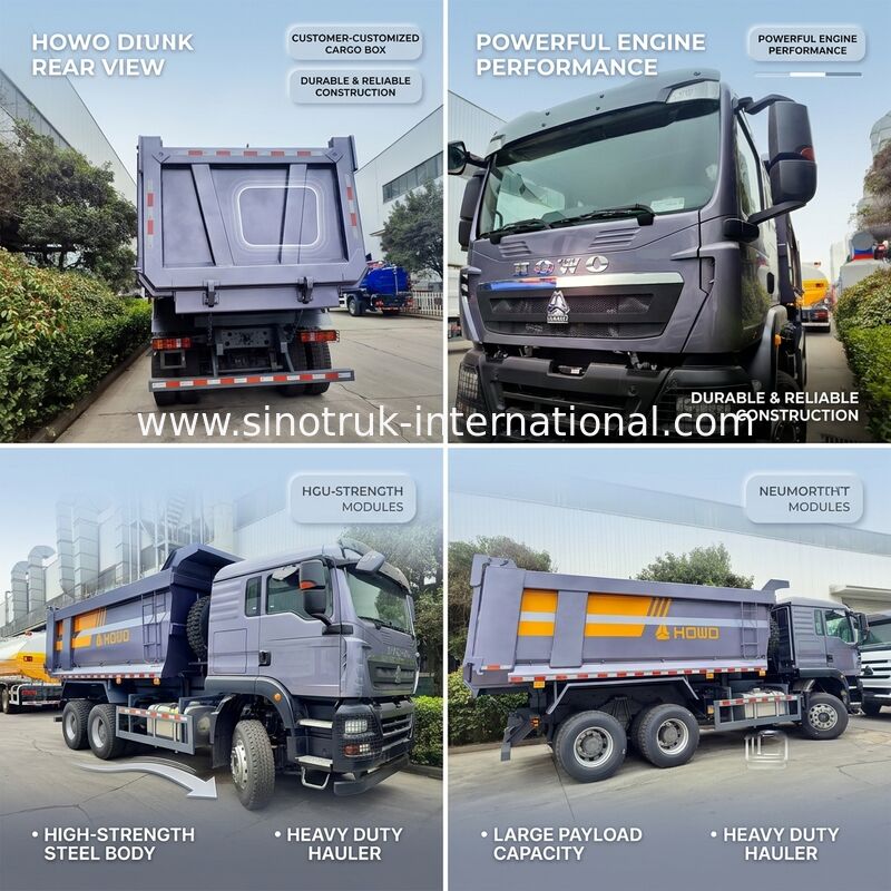 SINOTRUK Ciężki wóz ciężarowy TX z napędem 380 KM, pojemnością 30-40 ton i średnim typem podnoszenia