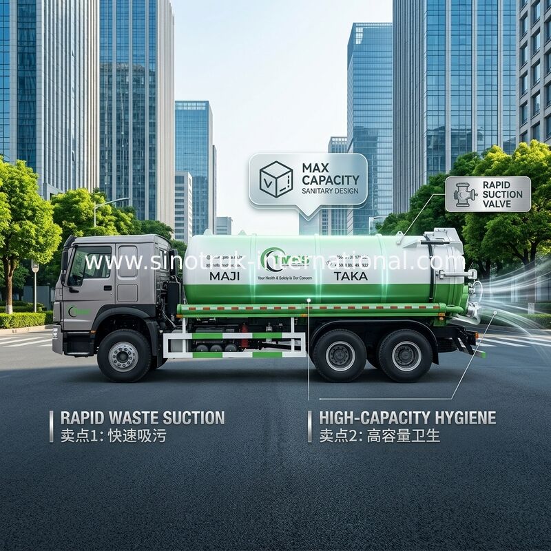 Pompy próżniowe, ścieki, wysysacze, zbiorniki septyczne, czyszczące, 20CBM LHD 380KW