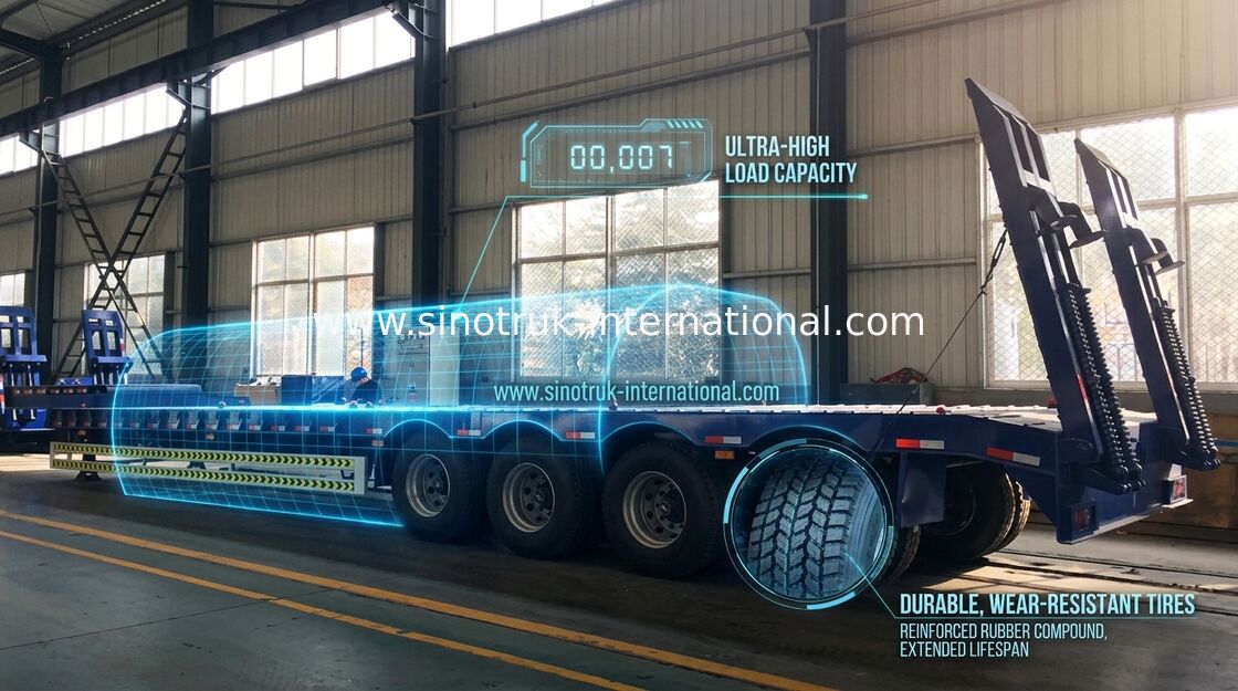 Specjalna ciężarówka z naczepą transportową 80 ton 70 ton 60 ton 50 ton długa żywotność
