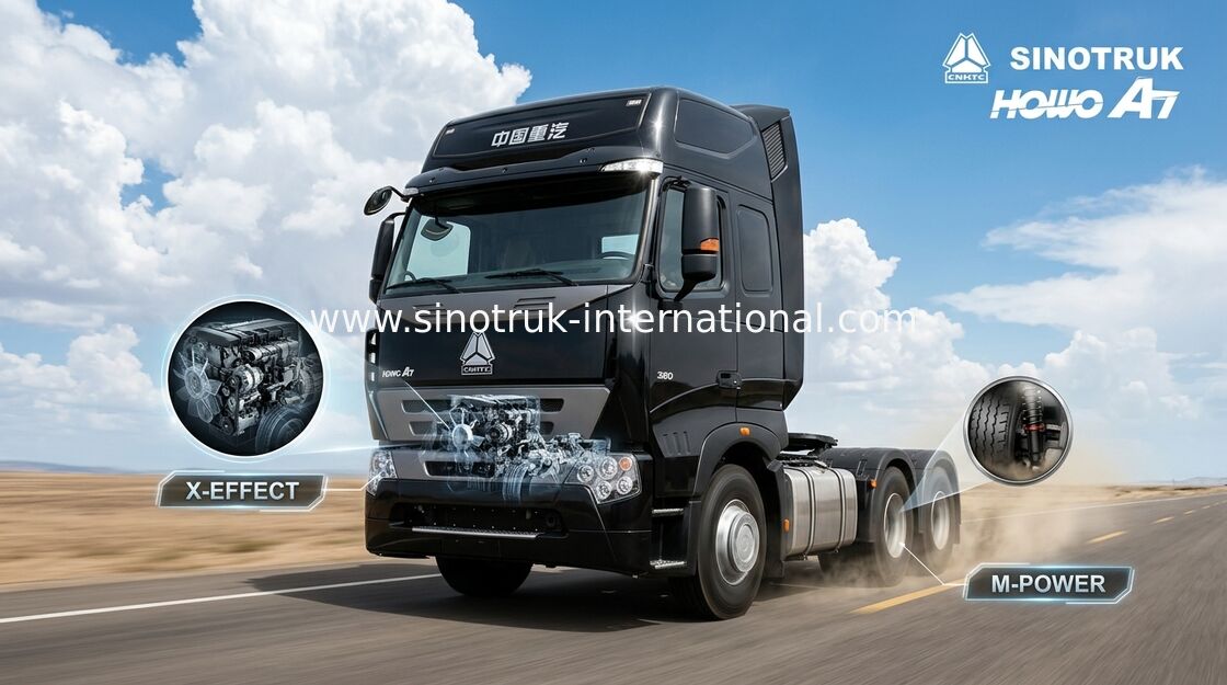 6 × 4 Trailer Ciągniki siodłowe 60-70 ton Doskonała ładowność, IFA