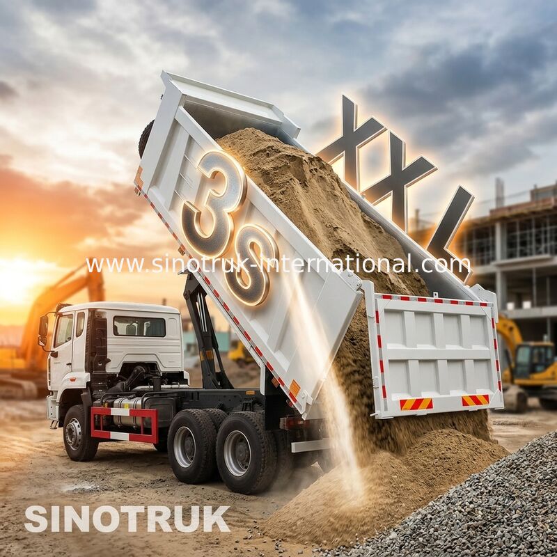 Lewy lub Prawy Model Howo Dump Truck 371 House Power Ultimate Heavy Duty Workhorse