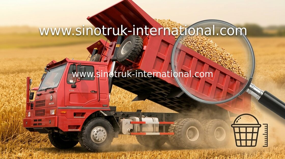 Niskie zużycie paliwa Ciężkie wywrotki 6 × 4, 10 Wheel Dump Truck