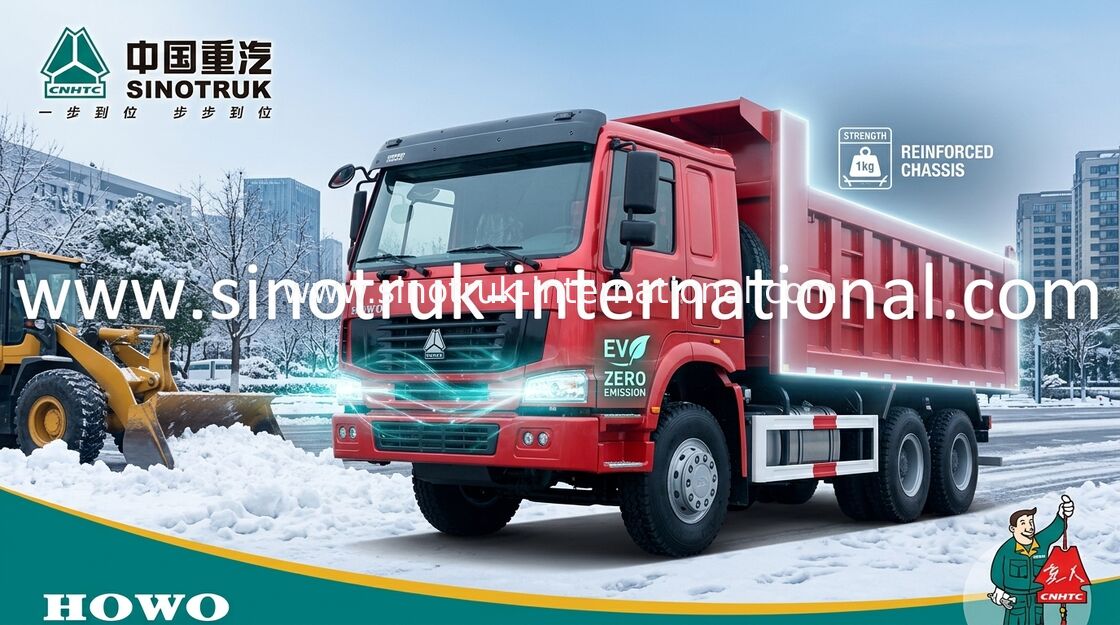 SINOTRUK HOWO Wywrotka 371HP 8X4 LHD 31tons 20-30CBM ZZ3317N3567W