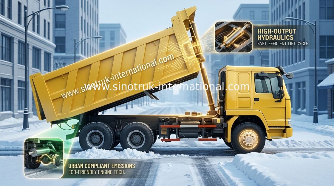 Wywrotka Wywrotka SINOTRUK HOWO 6X4 LHD 371HP 25tons 10-25CBM ZZ3257N3847A