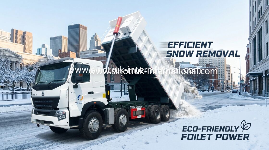 SINOTRUK HOWO A7 8X4 Heavy Duty Dump Truck For Construction ZZ3317N3867N1