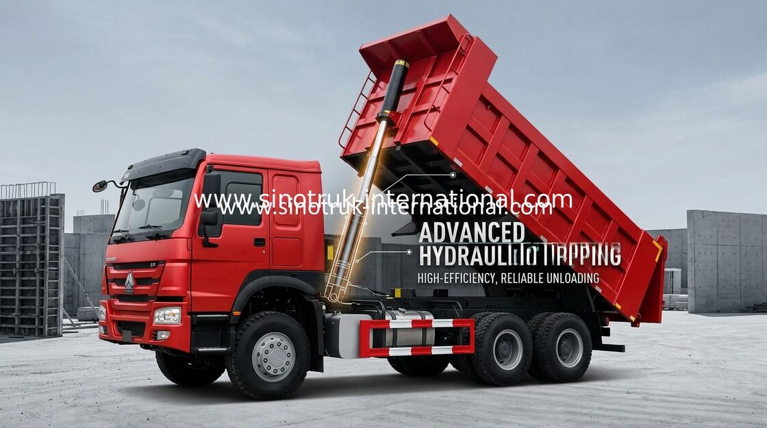 Wywrotka Wywrotka SINOTRUK HOWO załadować 25-40tons 371HP 6X4 10 kół 10-25CBM