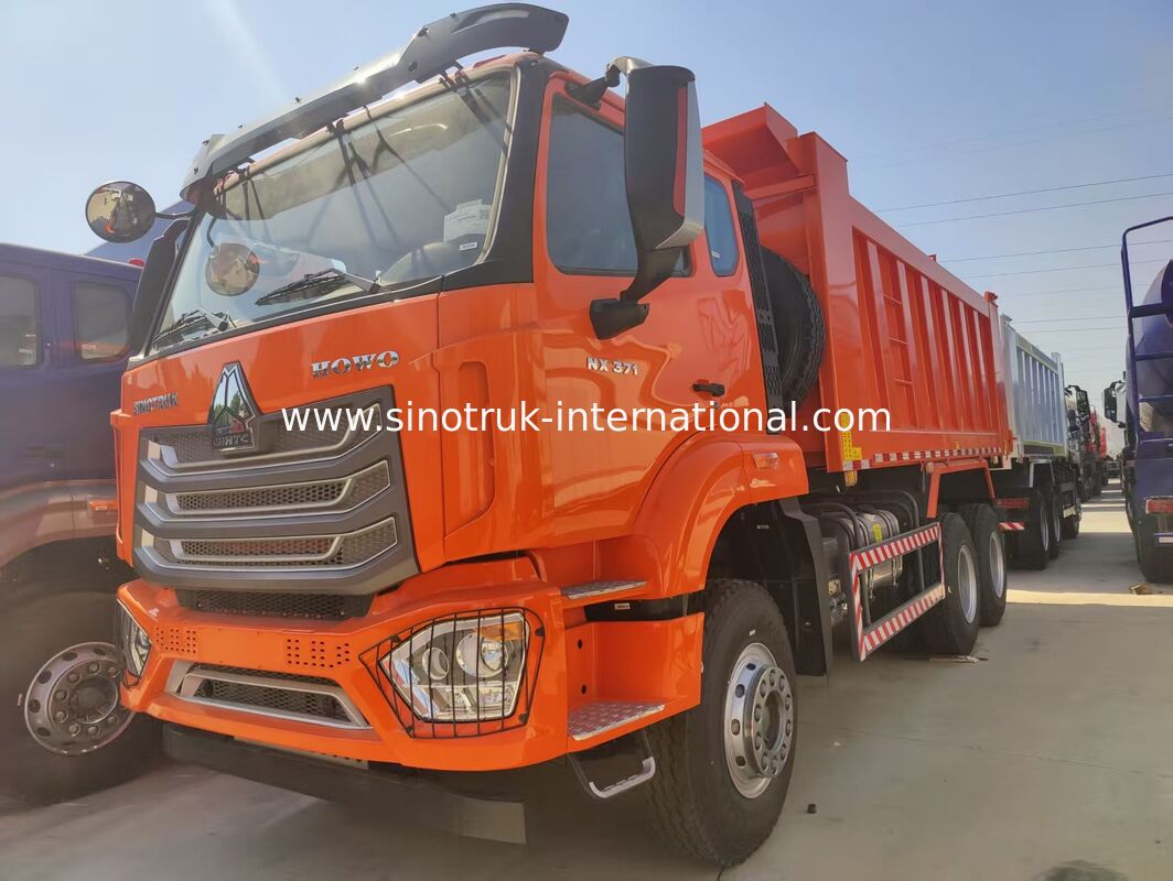 SINOTRUK HOWO-NX 6X4 Wyrzucacz z wywrotem z silnikiem o mocy 371 KM o pojemności ładunkowej 30-40 ton i wysokiej wydajności transportu