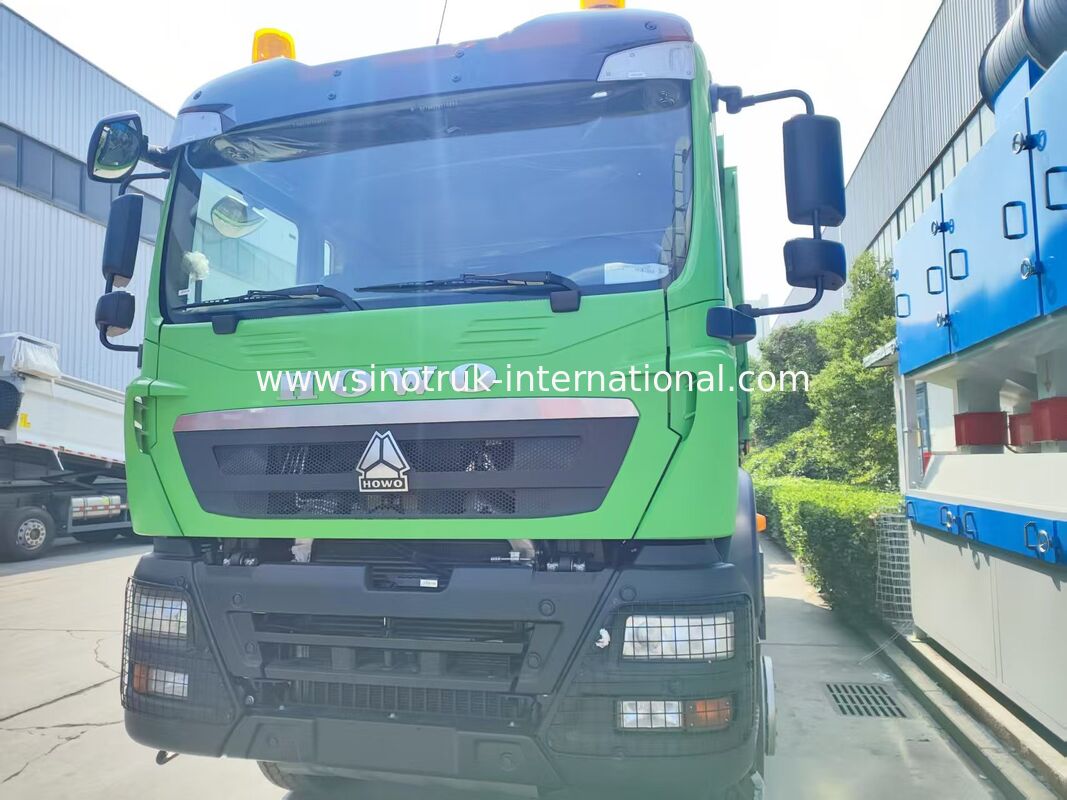 Fabryczny bezpośredni HOWO TX 371HP 6X4 Środkowa ciężarówka do podnoszenia ładunków, pojemność ładunkowa 40-60 ton, skrzynka ładunkowa 20CBM, podwójna oś tylna 16 ton, pojedyncza oś przednia 9,5 ton, opony 13R22,5