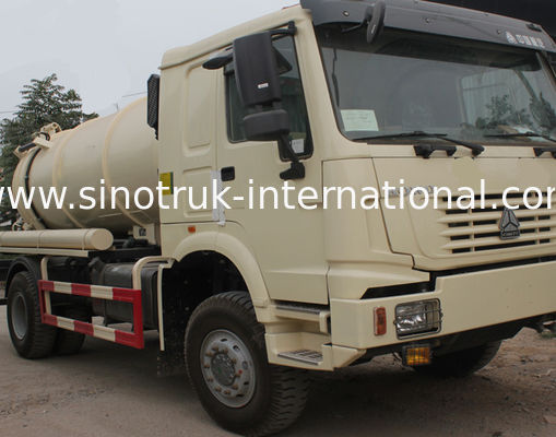 Big Capacity Vacuum Sewage Suction Truck 8-12CBM