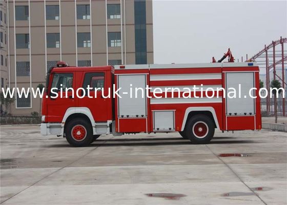 Water Tank Fire Fighting Vehicles 8-12 CBM 290 HP Emergency Rescue Vehicles