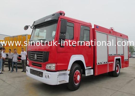 Water Tank Fire Fighting Vehicles 8-12 CBM 290 HP Emergency Rescue Vehicles