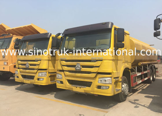 Radial Tyre Fuel Oil Transportation Trucks 6X4 LHD Euro 2 336HP Lengthened Cab