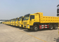 Tipper Dump Sino Howo Trucks 6X4 10-25 CBM For Construction Material Transport