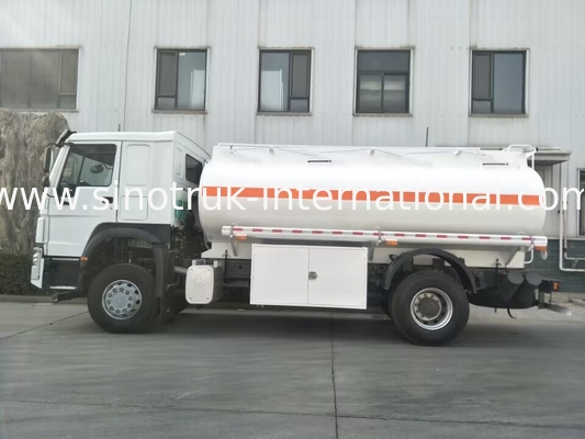 SINOTRUK Howo Semi Truck Zbiornik paliwa 4x2 Lhd Euro2 290hp Biały