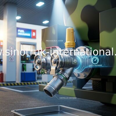 LHD 6X6 Military Fuel Oil Tanker Truck 16 - 25 CBM Euro 2 336 HP High Capacity