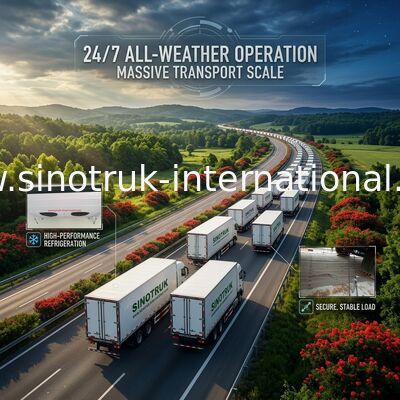 7 ton chłodnia do transportu żywności mrożonej ZZ1127G4215C1