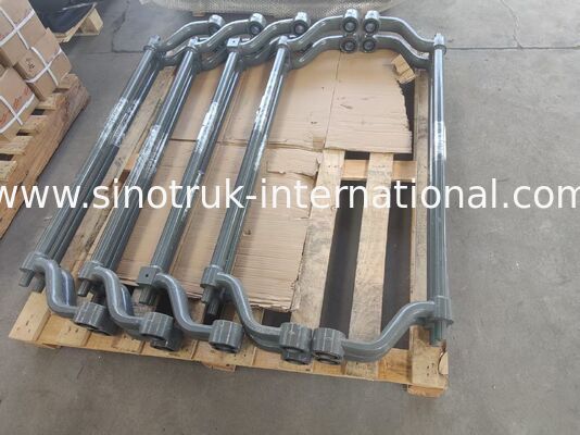 Wytrzymała, kuta stal stopowa przednia oś pochylna z powłoką antykorozyjną i idealnym dopasowaniem bezpośrednim do samochodów ciężarowych o dużej ładowności (AZ1642430219)