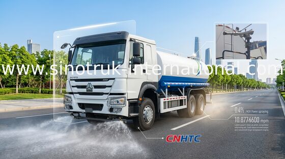 HOWO 6*4 Napęd 400KM 18m3 Duża maszyna inżynierska do rozpylania wody (Water Truck/Water Sprayer, nadająca się do tłumienia pyłu drogowego i nawadniania)