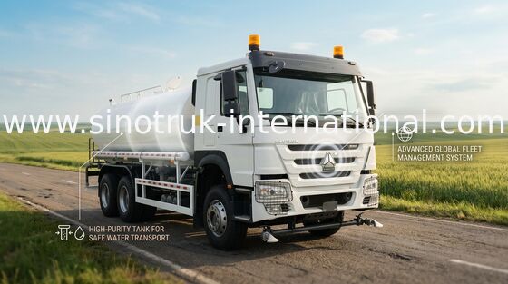 Cysterna na wodę o rozstawie osi 4650 1350mm z osią przednią VGD95 - wydajność i pojemność