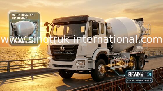 SINOTRUK HOHAN Pompa do betonu z pompą do betonu Euro2 290HP 6X4 ZZ5255GJBM3846B1