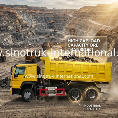SINOTRUK HOWO Wywrotka Wywrotka LHD 6×4 400KM 20CBM
