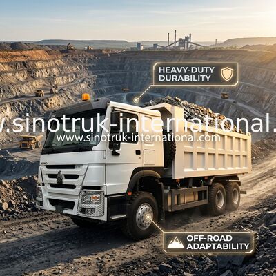 SINOTRUK HOWO Wywrotka Wywrotka LHD 6×4 371KM 20CBM