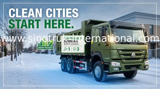 SINOTRUK HOWO Wywrotka 371HP 12 kół LHD 31tons 20-30CBM ZZ3317N3267W