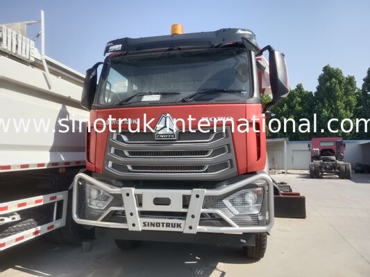 Sinotruk NX Dump Truck z silnikiem o mocy 371 KM, pojemnością 40-50 T i napędem 8×4 do transportu ciężkiego Czerwony