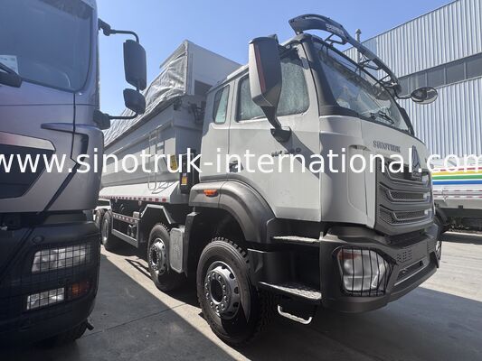 SINOTRUK HOWO NX Cab Tipper Dump Truck 380HP 6X4 Światło ostrzegawcze z tarpauliną