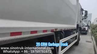 sprężona śmieciarka